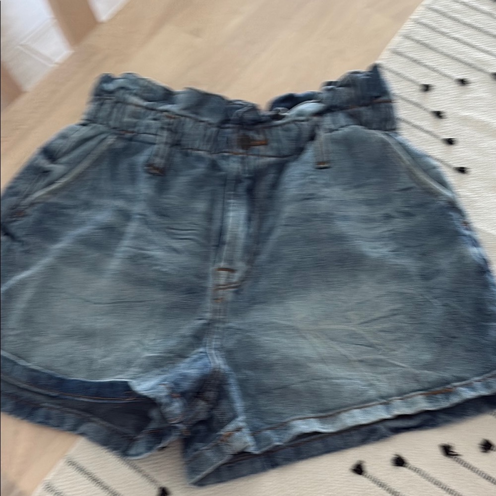 Kensie High Rise Denim Shorts